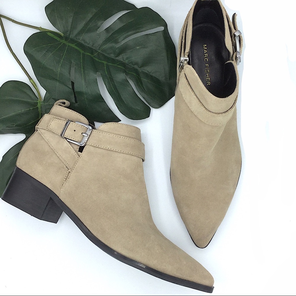 Marc Fisher | New Suede Leather Ankle Booties 10M